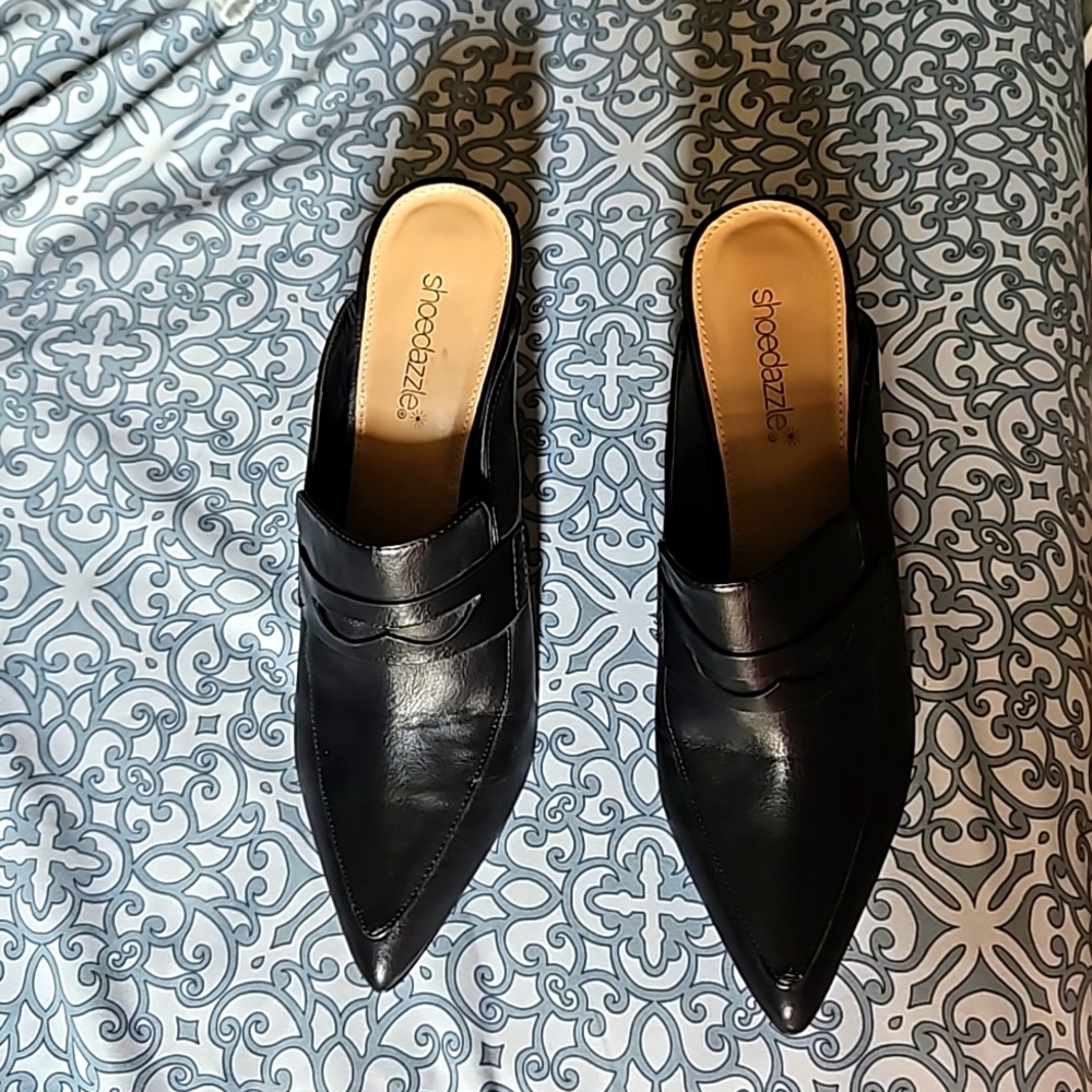 Penny loafer heels 4 in